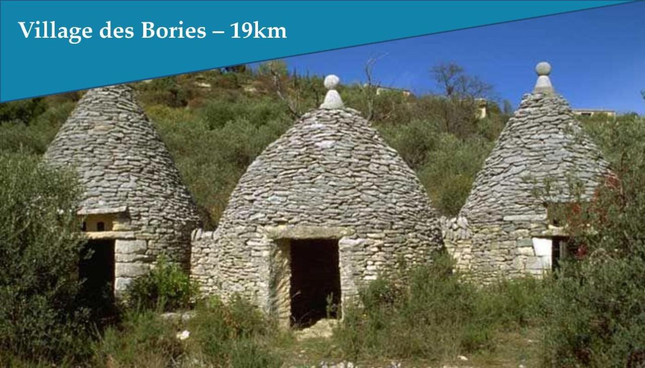 Les Bastidons De L'Isle - Le Saumane - 3 Etoiles Leilighet Eksteriør bilde